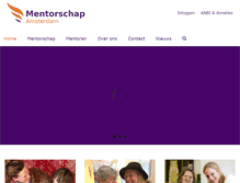 Tablet Screenshot of mentorschapamsterdam.nl